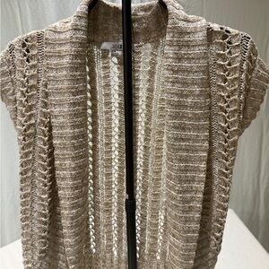 Forever 21 Cream Knit Cardigan